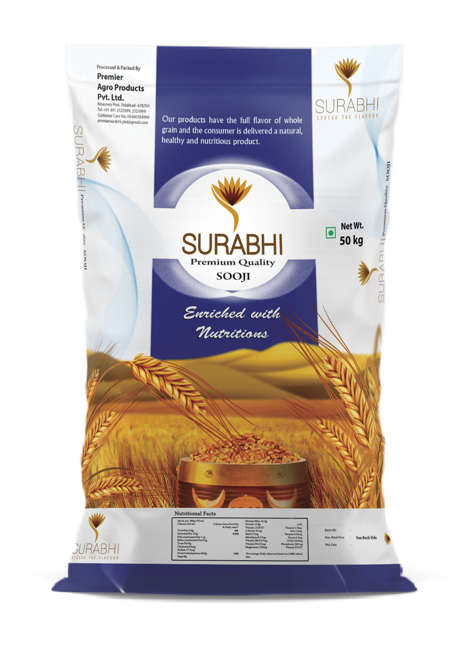 Surabhi Sooji pack